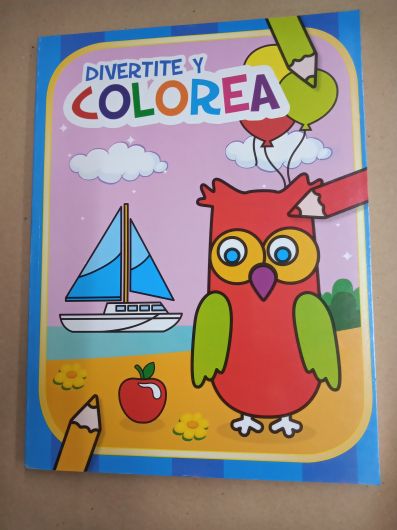 Divertite y Colorea 4 - Libro para pintar