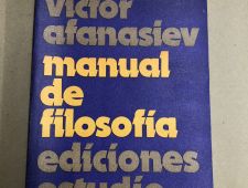 Manual de filosofía - Víctor Afanasiev - Ediciones Estudio