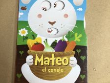Libro infantil: Mateo el Conejo - Col Caras Animadas